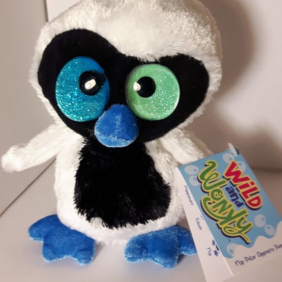 Wild Republic Wild and Wonky Penguin 6 inch NWT - Picture 1 of 2